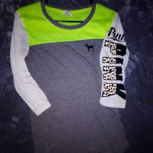 Victoria secret pink half sleeve